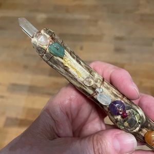 Crystal wand